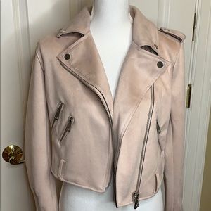 FOREVER 21 Pink Suede Jacket